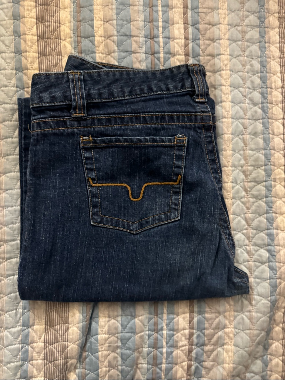 Kimes Ranch Women's Dark Blue Boot Cut Jeans